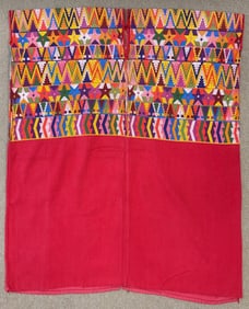 Traditional Vintage Guatemalan Huipil - Ex Museum