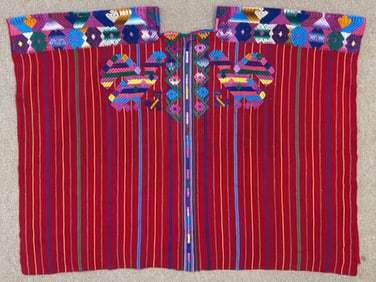 Traditional Vintage Guatemalan Huipil - Ex Museum
