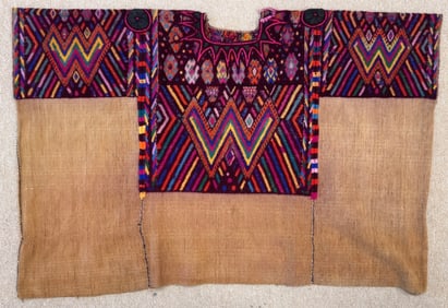 Traditional Vintage Guatemalan Huipil - Ex Museum