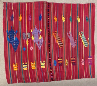 Vintage Guatemalan Textile - Ex Museum