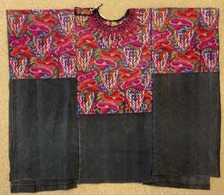 Traditional Vintage Guatemalan Huipil - Ex Museum
