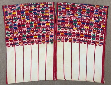 Traditional Vintage Guatemalan Huipil - Ex Museum