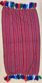 Vintage Ceremonial Guatemalan Shawl - Ex Museum