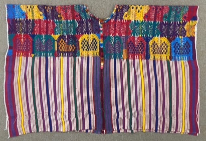Traditional Vintage Guatemalan Huipil - Ex Museum