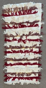 Vintage Ceremonial Guatemalan Shawl - Ex Museum
