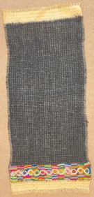 Vintage Guatemalan Wool Textile - Ex Museum