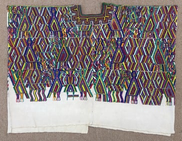 Traditional Vintage Guatemalan Huipil - Ex Museum