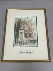 Jane Ziegler Watercolor William R. Salomon House
