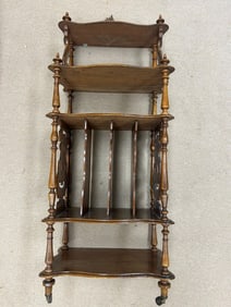 Vintage Wooden Tiered Shelf