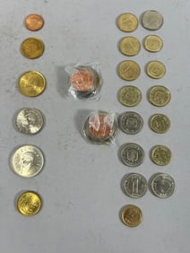 World Coins from Turkey and Romania