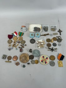 Collection of Military and Religious Items
