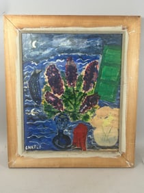 Abstract Colorful Watercolor Painting by CHARLO