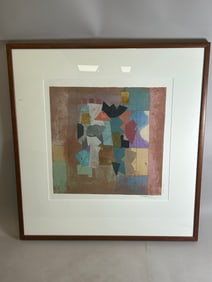 Abstract Mixed Media Collage