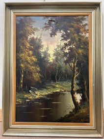 Oil on Canvas Landscape Painting