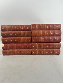 Antique Books "Thackeray's Works" (10 Volumes)