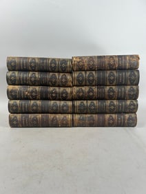 Antique Books "Thackeray's Works" (10 Volumes)