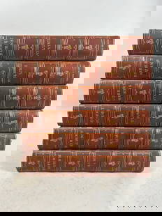 Antique Books by "Robert Burns" (6 Volumes): Antique Books by "Robert Burns" 9"h x 7"w (each)