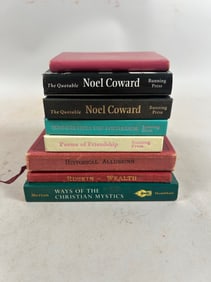 Small Antique and Vintage Books Lot (8)