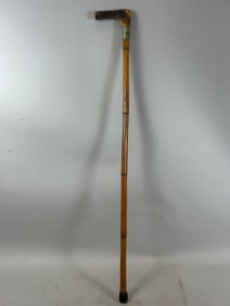 Antique Hand Made Wooden Cane