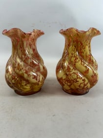 Murano-Style Studio Glass Vases