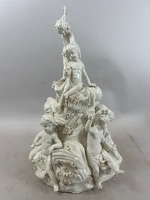 Antique Porcelain Figure Group