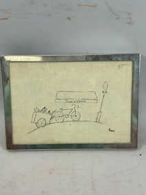 Fernando Puma Signed Ink on Paper