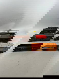 Collection of Lionel Model Train Cars: Collection of Lionel Model Train Cars. 3"h x 2"w x 9"l (largest)