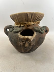 Pre-Columbian Style Pottery Drum