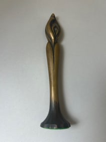 Modern Bronze Sculpture Female Empowerment