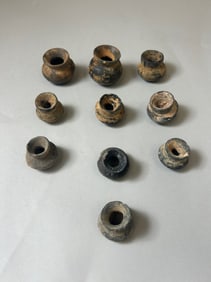 Miniature Antique Bowls Vases from Unknown Culture