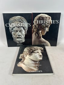 Collection of Christie's Catalogs Antiquties (3)
