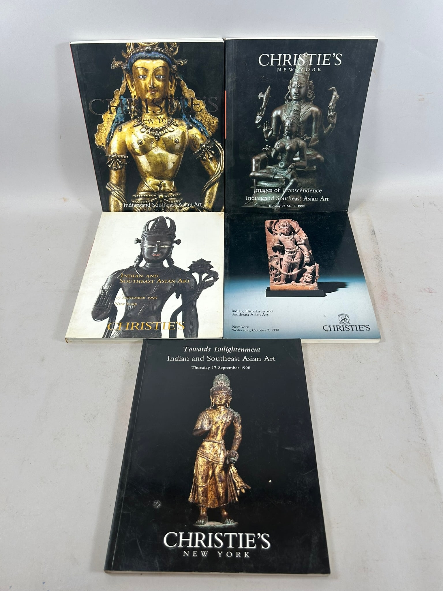 Collection of Auction Catalogs Southeast Asian, Indian (7): Collection of Auction Catalogs Southeast Asian, Indian (7). 10.5"h x 8.5"w (each)