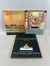 Collection of Sotheby's Catalogs Japanese Chinese Snuff Bottles & Ceramics (4)