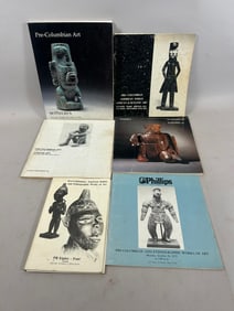 Collection of Pre-Columbian and American Indian Art Catalogs (6)