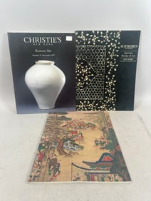 Collection of Christie's and Sotheby's Catalogs Korean Art (3)