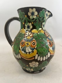 Antique Glazed Ceramic Ewer