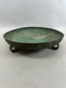Antique Chinese Bronze Bowl