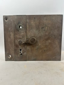 Antique Iron Door Lock