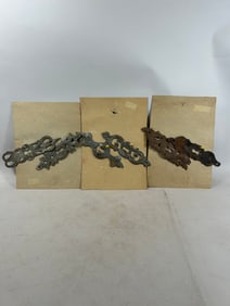 Escutcheon Iron Key Plates Boutique Style (6)