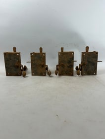 Antique Iron Door Locks (4)