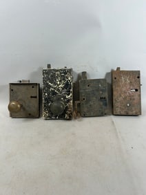 Antique Iron Door Locks (4)