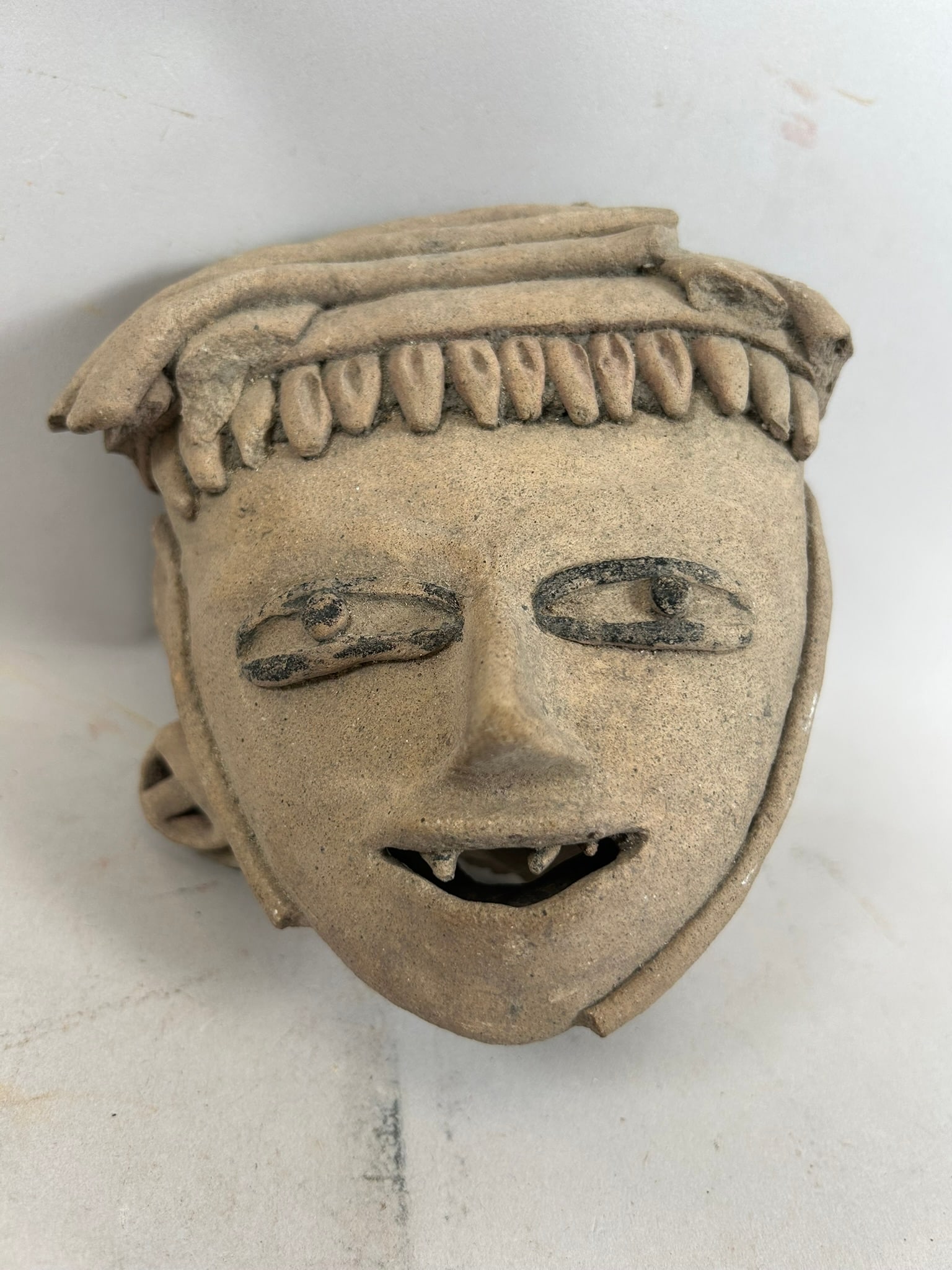 Pre-Columbian Terracotta Head (1 of 6)