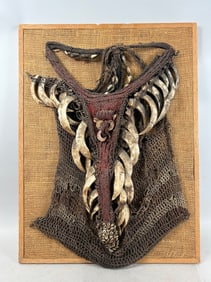 Papua New Guinea Boar Tusk Textile