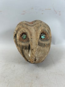 Papua New Guinea Wood Carved Head