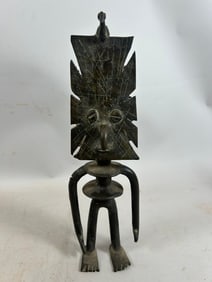 West African Bronze Statue