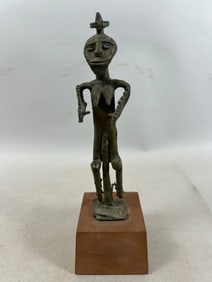 West African Cast Bronze Figure