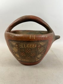 Algerian Kabyle North African Terracotta Pot