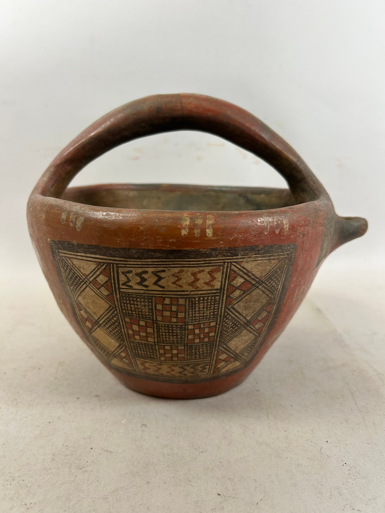 Algerian Kabyle North African Terracotta Pot (1 of 6)