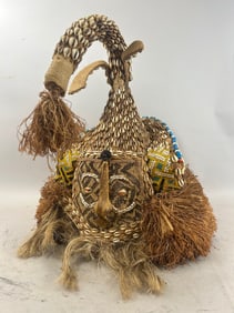 Kuba Helmet Mask, Zaire, Congo