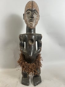 D.R. Congo, Songye, Wooden Carved Figure
